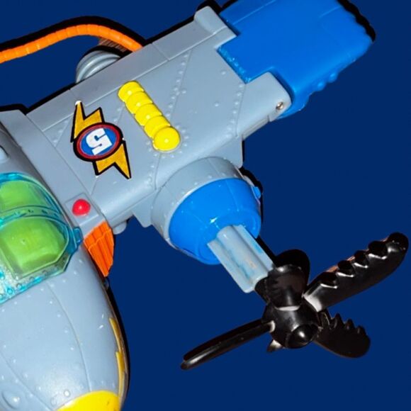 Fisher Price Imaginext Sky Racers Tornado Prop Plane Jet Airplane Fighter 2009 - Picture 6 of 16